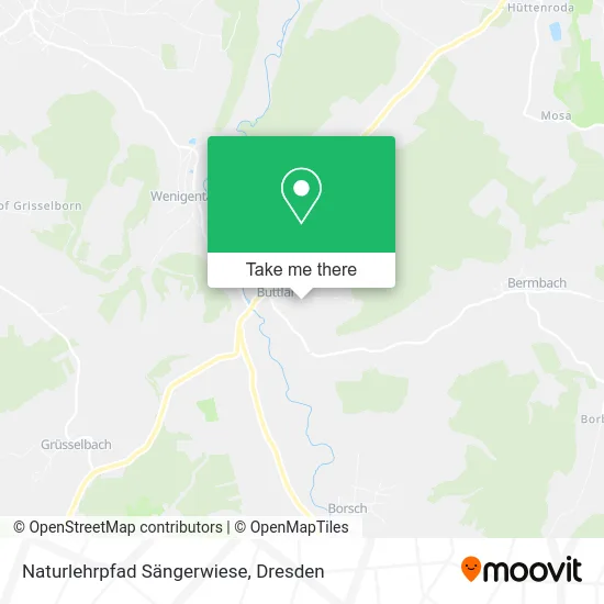 Карта Naturlehrpfad Sängerwiese