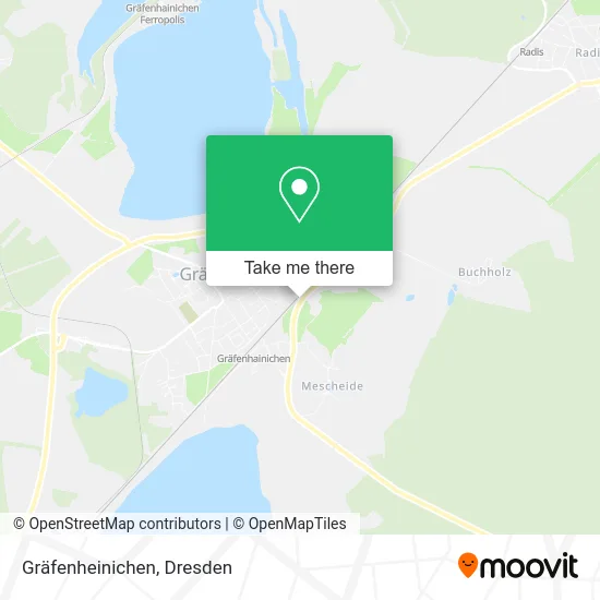 Карта Gräfenheinichen