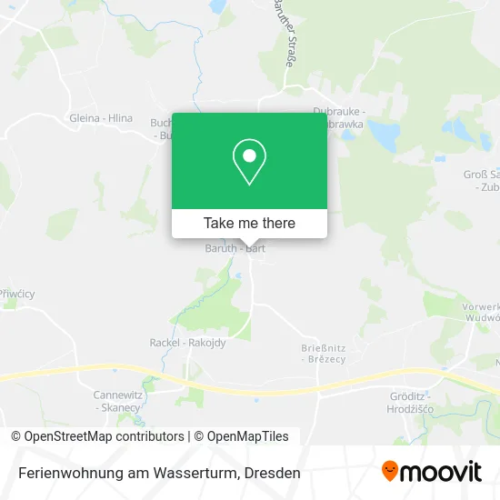 Карта Ferienwohnung am Wasserturm