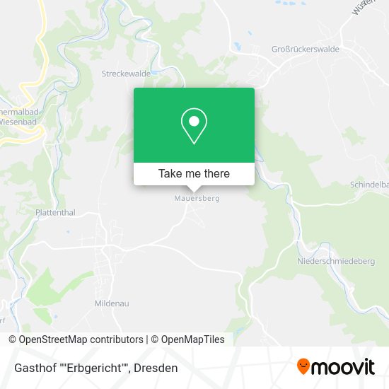 Карта Gasthof ""Erbgericht""
