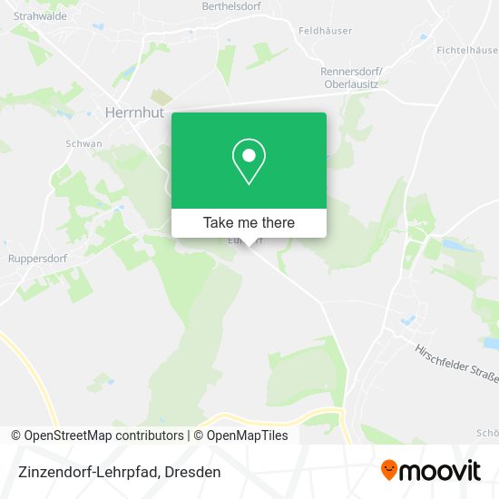 Карта Zinzendorf-Lehrpfad