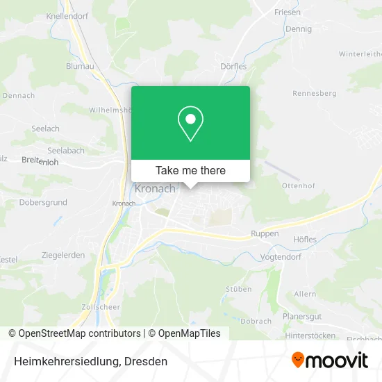 Карта Heimkehrersiedlung