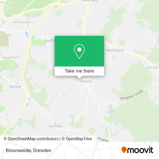 Карта Bisonweide