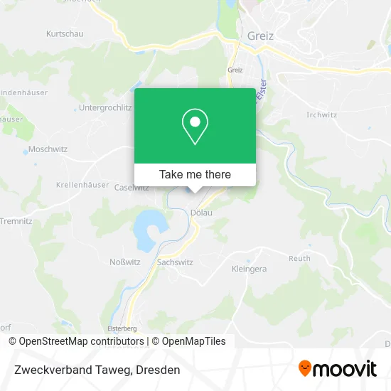 Карта Zweckverband Taweg