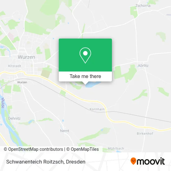 Карта Schwanenteich Roitzsch