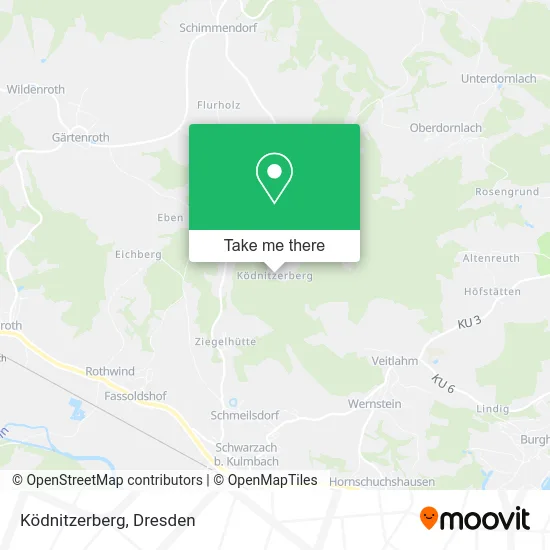 Карта Ködnitzerberg