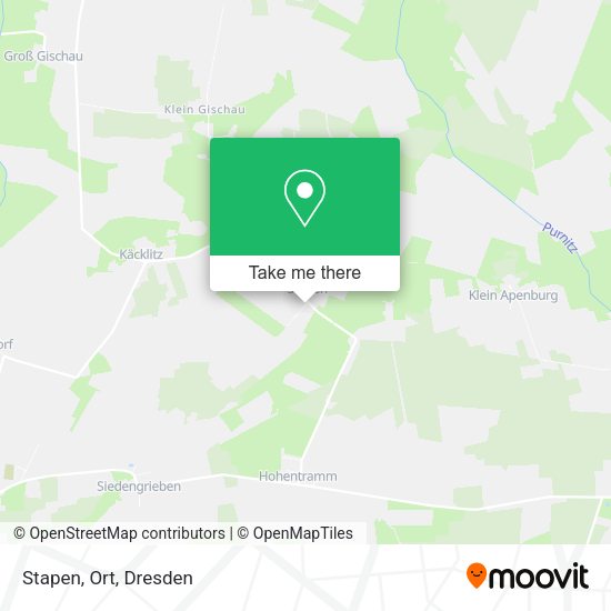 Карта Stapen, Ort