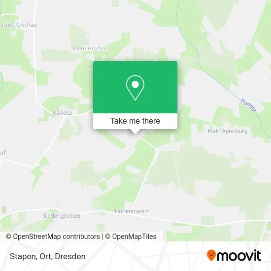 Карта Stapen, Ort