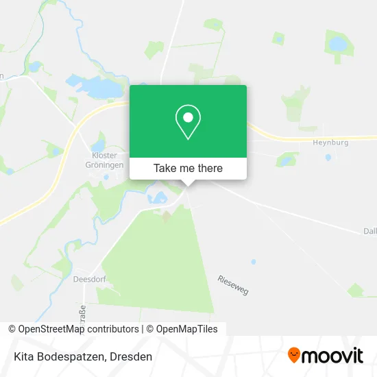 Карта Kita Bodespatzen