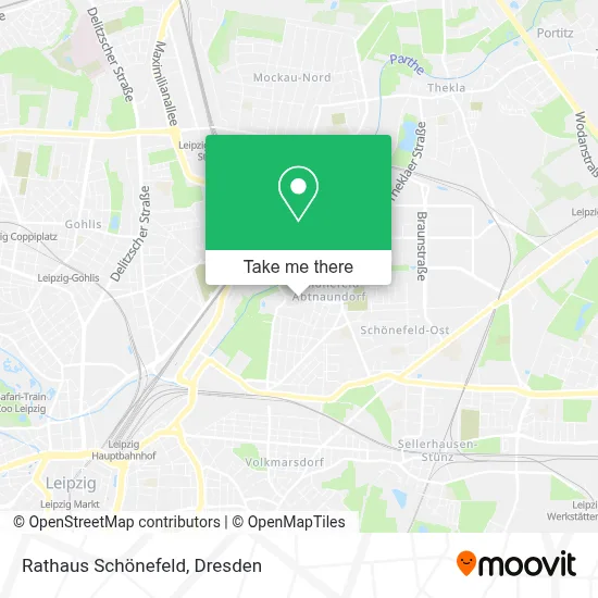 Rathaus Schönefeld map