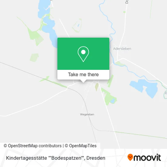 Карта Kindertagesstätte ""Bodespatzen""