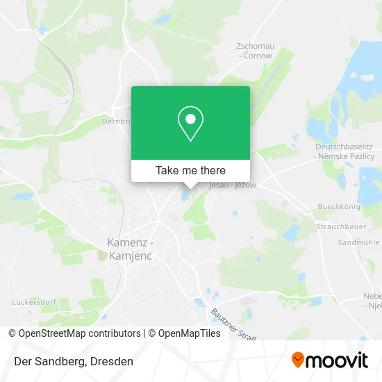 Карта Der Sandberg