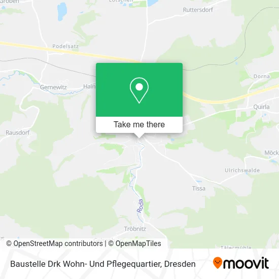 Карта Baustelle Drk Wohn- Und Pflegequartier