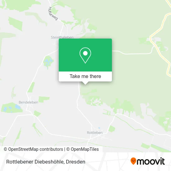 Карта Rottlebener Diebeshöhle
