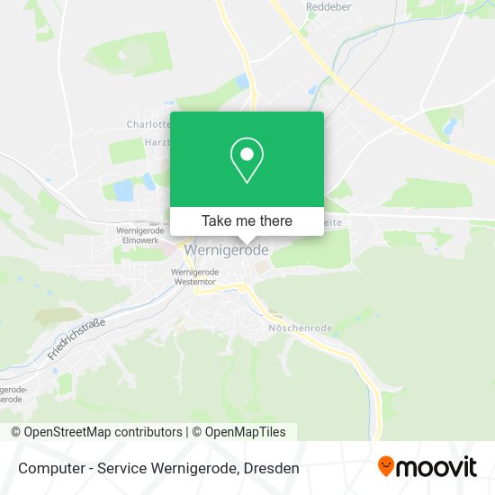 Computer - Service Wernigerode map