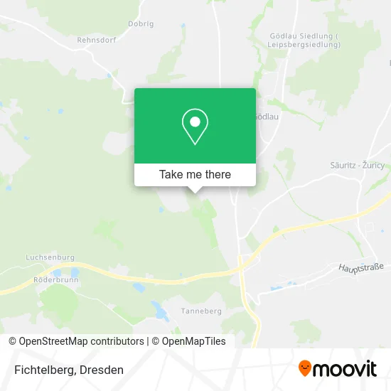 Карта Fichtelberg