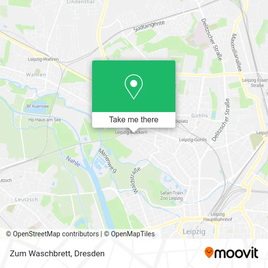 Карта Zum Waschbrett