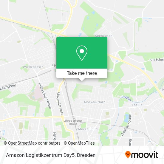 Карта Amazon Logistikzentrum Dsy5