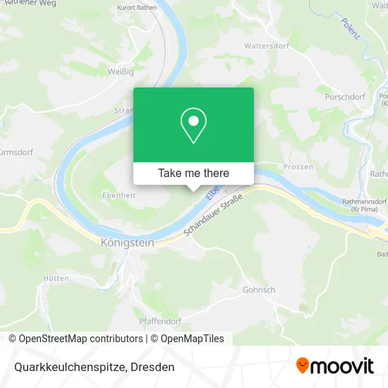 Карта Quarkkeulchenspitze