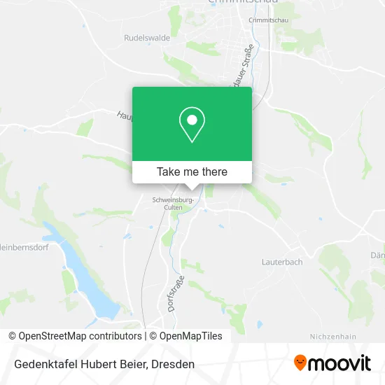 Карта Gedenktafel Hubert Beier