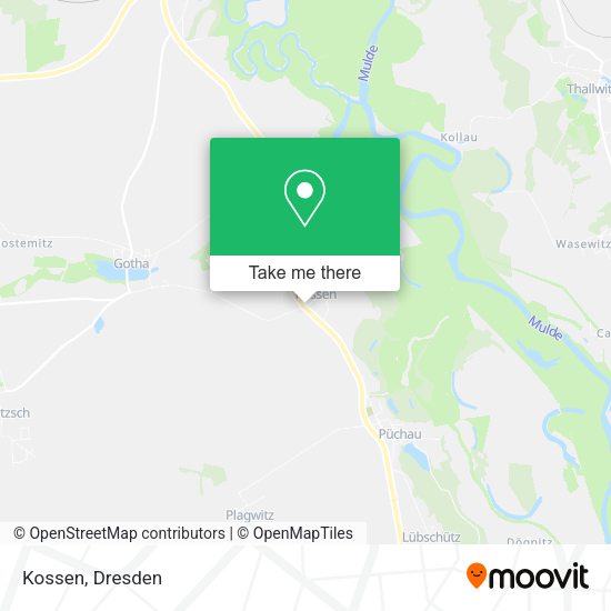 Карта Kossen