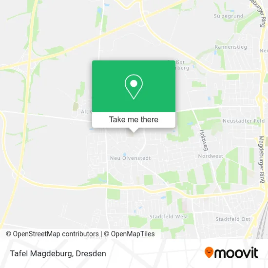 Карта Tafel Magdeburg
