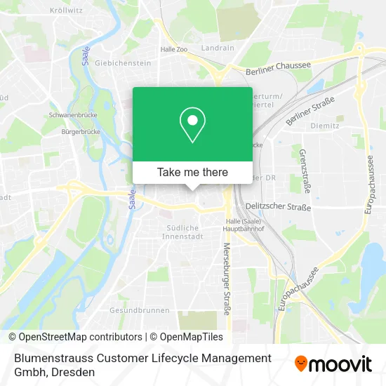 Карта Blumenstrauss Customer Lifecycle Management Gmbh
