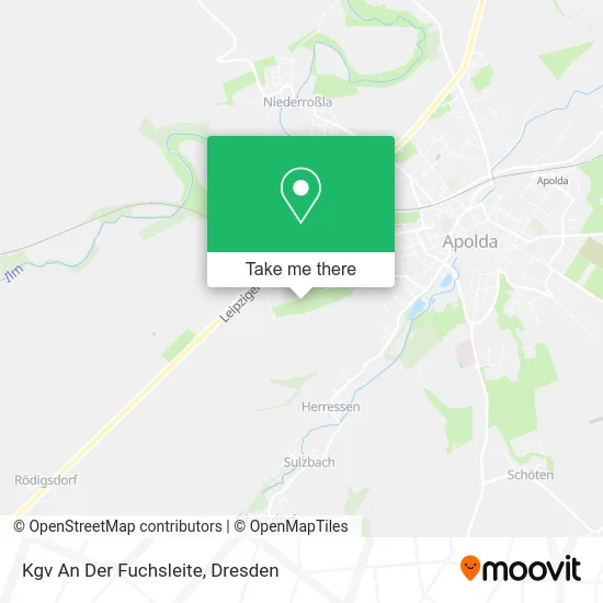 Карта Kgv An Der Fuchsleite