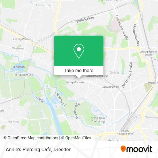 Карта Annie's Piercing Café