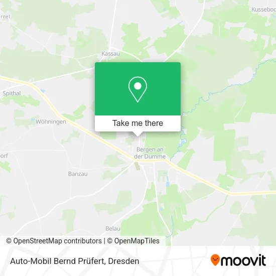 Карта Auto-Mobil Bernd Prüfert
