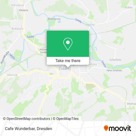 Карта Cafe Wunderbar