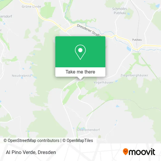 Al Pino Verde map