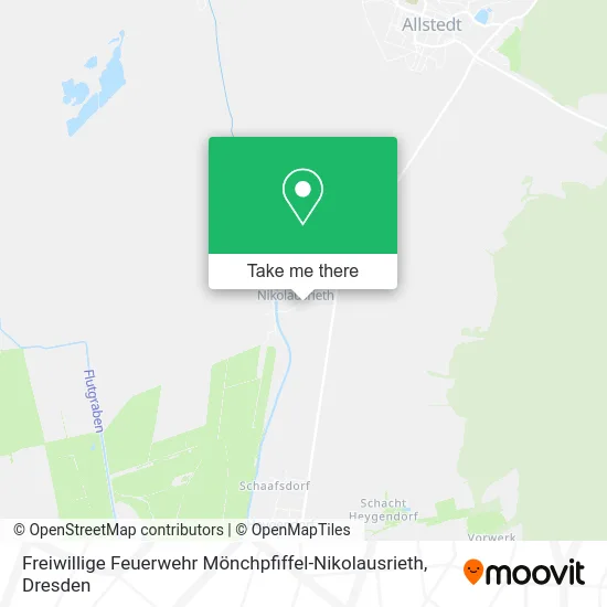 Карта Freiwillige Feuerwehr Mönchpfiffel-Nikolausrieth