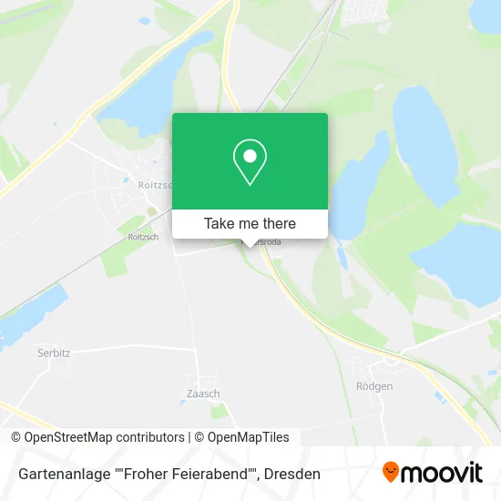 Карта Gartenanlage ""Froher Feierabend""