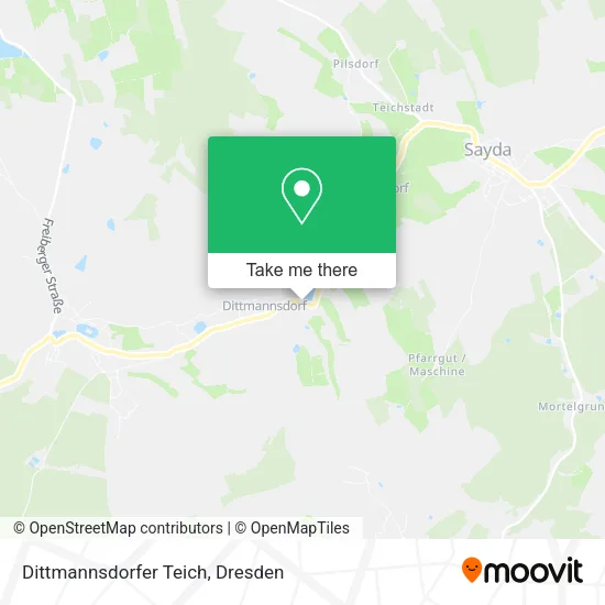 Карта Dittmannsdorfer Teich