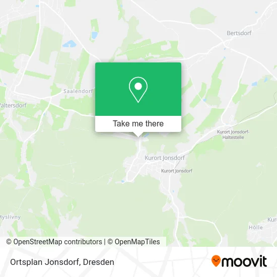 Карта Ortsplan Jonsdorf