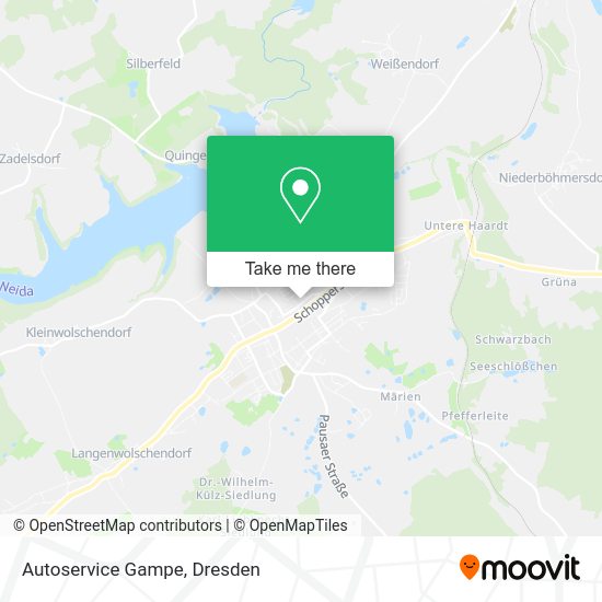 Карта Autoservice Gampe