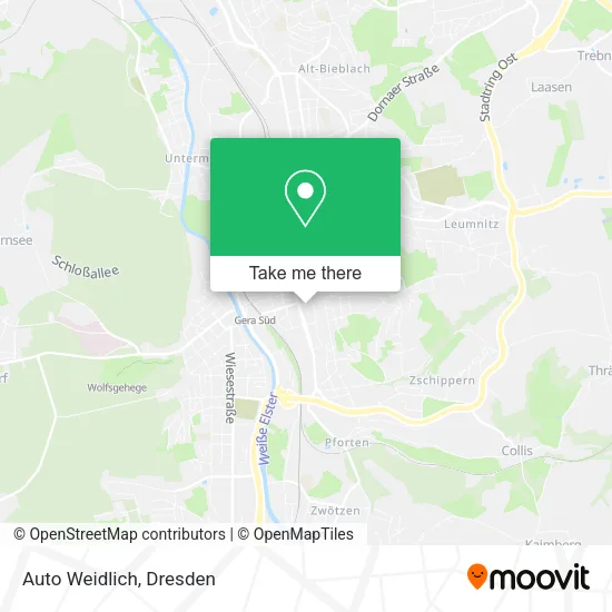 Карта Auto Weidlich