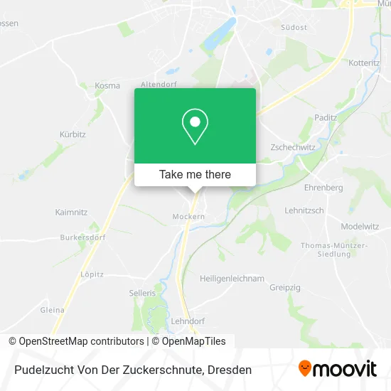 Карта Pudelzucht Von Der Zuckerschnute