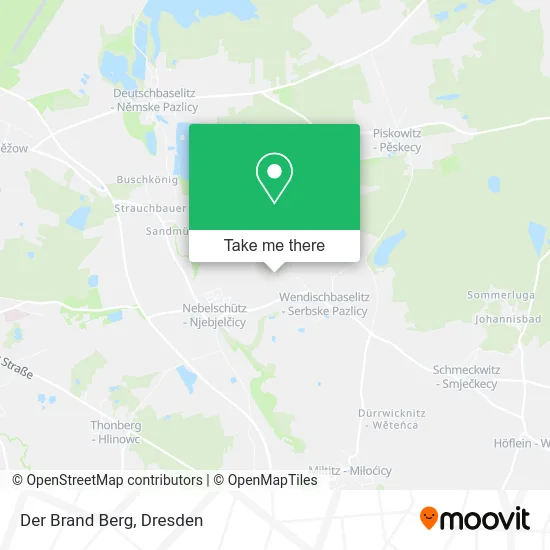 Карта Der Brand Berg