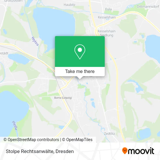 Карта Stolpe Rechtsanwälte