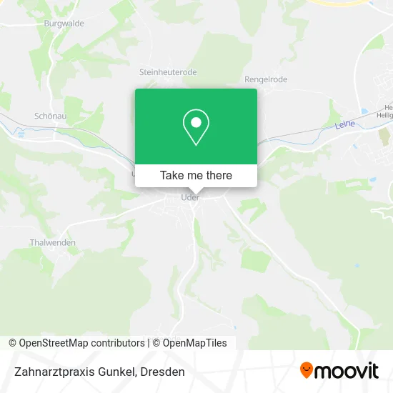Карта Zahnarztpraxis Gunkel
