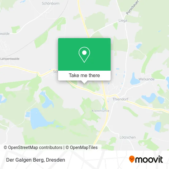 Карта Der Galgen Berg