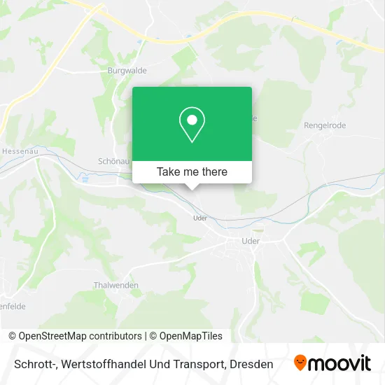 Карта Schrott-, Wertstoffhandel Und Transport