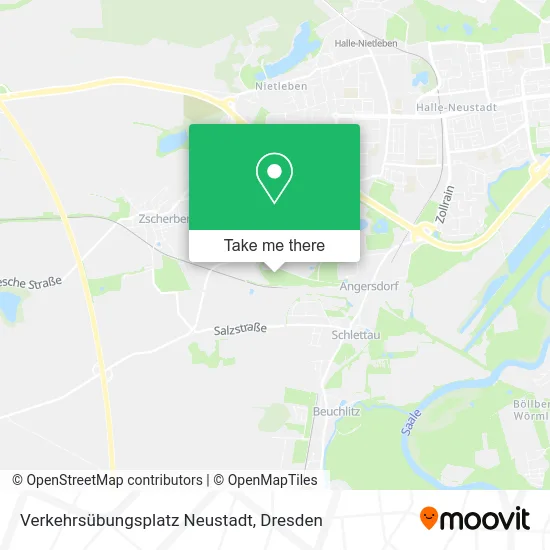 Карта Verkehrsübungsplatz Neustadt