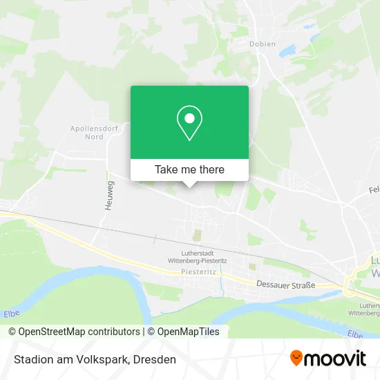 Карта Stadion am Volkspark