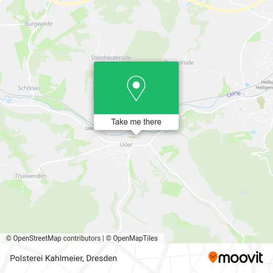 Карта Polsterei Kahlmeier