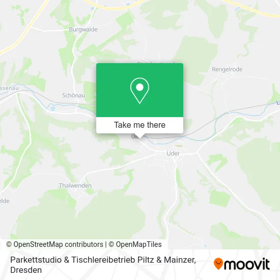 Карта Parkettstudio & Tischlereibetrieb Piltz & Mainzer