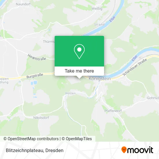 Blitzeichnplateau map