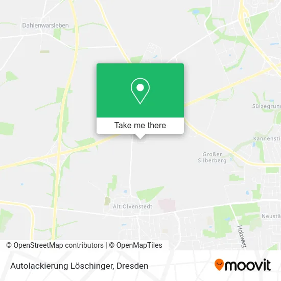 Карта Autolackierung Löschinger